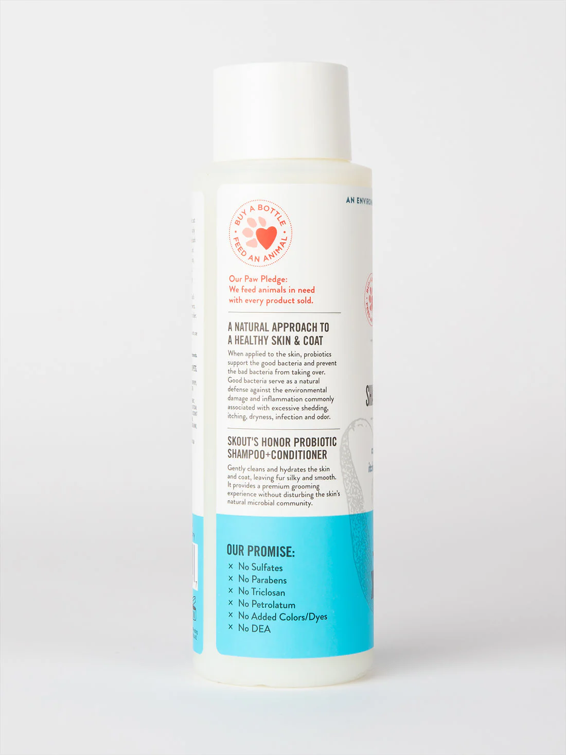 Skout's Honor Cat Probiotic Shampoo + Conditioner Fragrance Free - Image 2