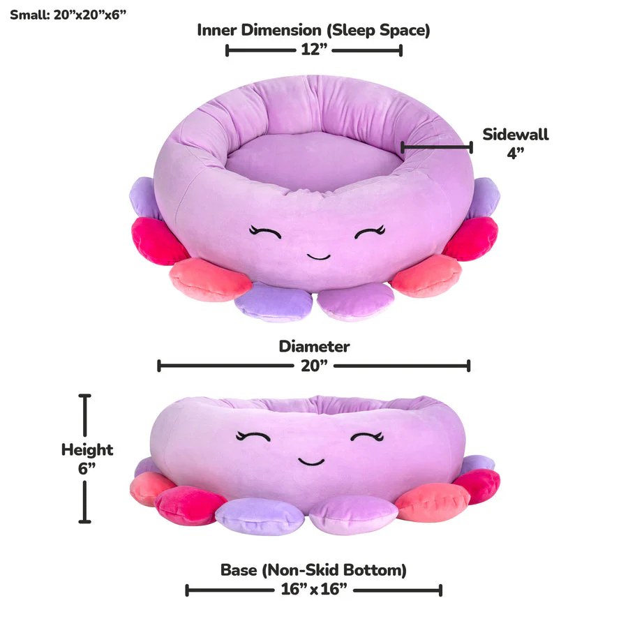 Squishmallows Beula The Octopus - Pet Bed - Image 4