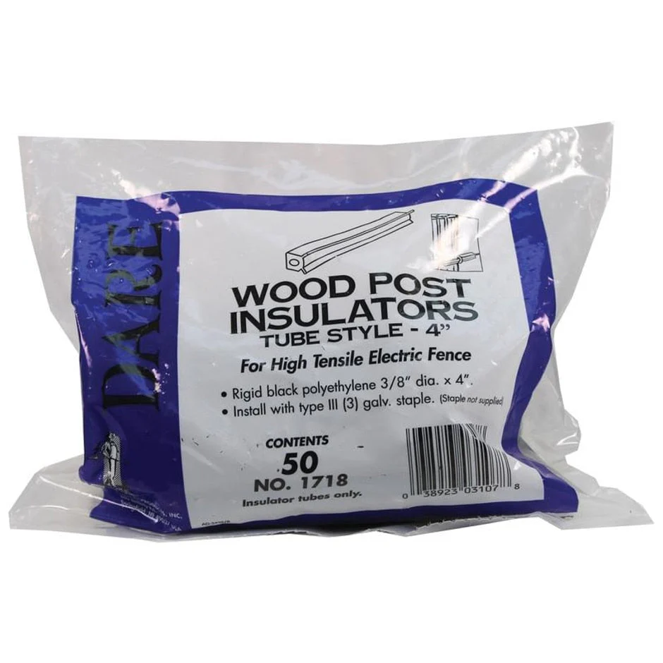 Dare Tube Style Wood Post Insulator