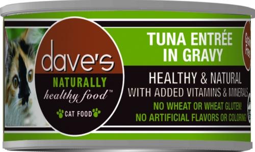 Dave's Naturally Healthy Tuna Entre in Gravy Canned Cat Food - Image 2