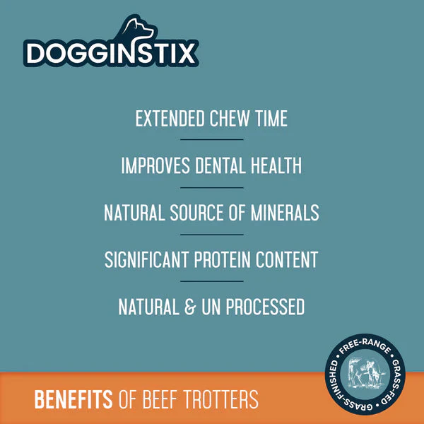 Dogginstix Beef Feet Dog Treats - Image 3
