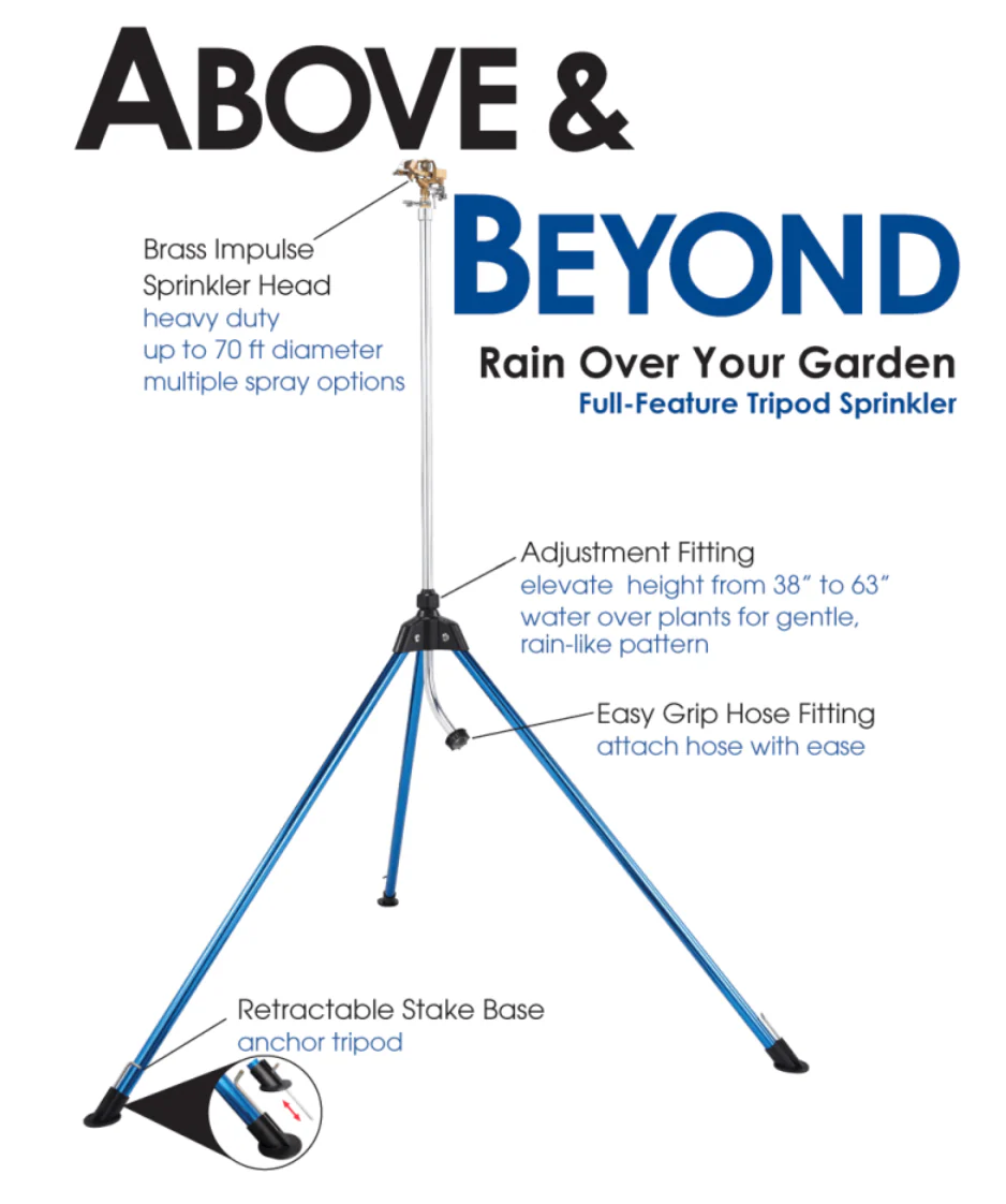 DRAMM Introduces the Tripod Impulse Sprinkler