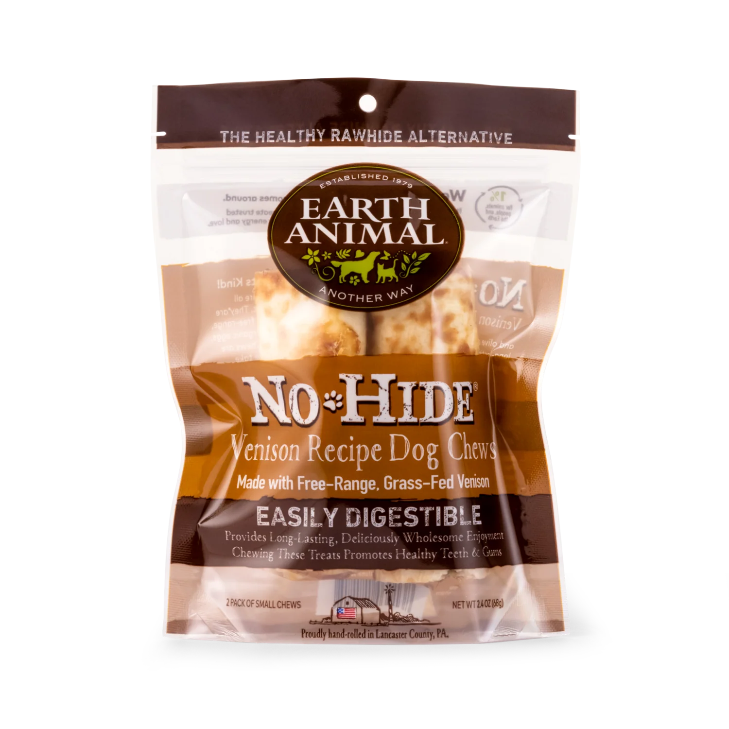 Earth Animal Venison No-Hide® Wholesome Chews