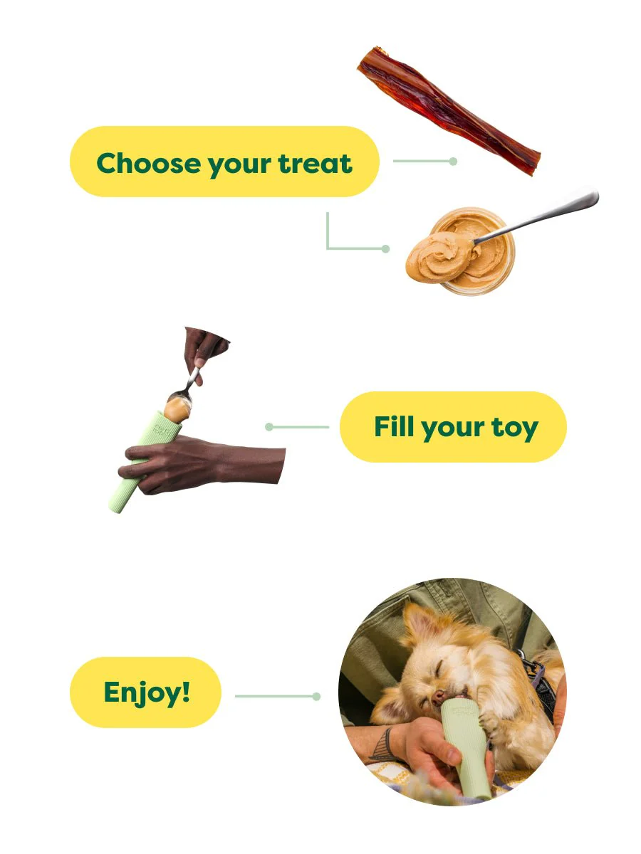 Earth Rated Enrichment Rubber Dog Chew Toy - Image 2
