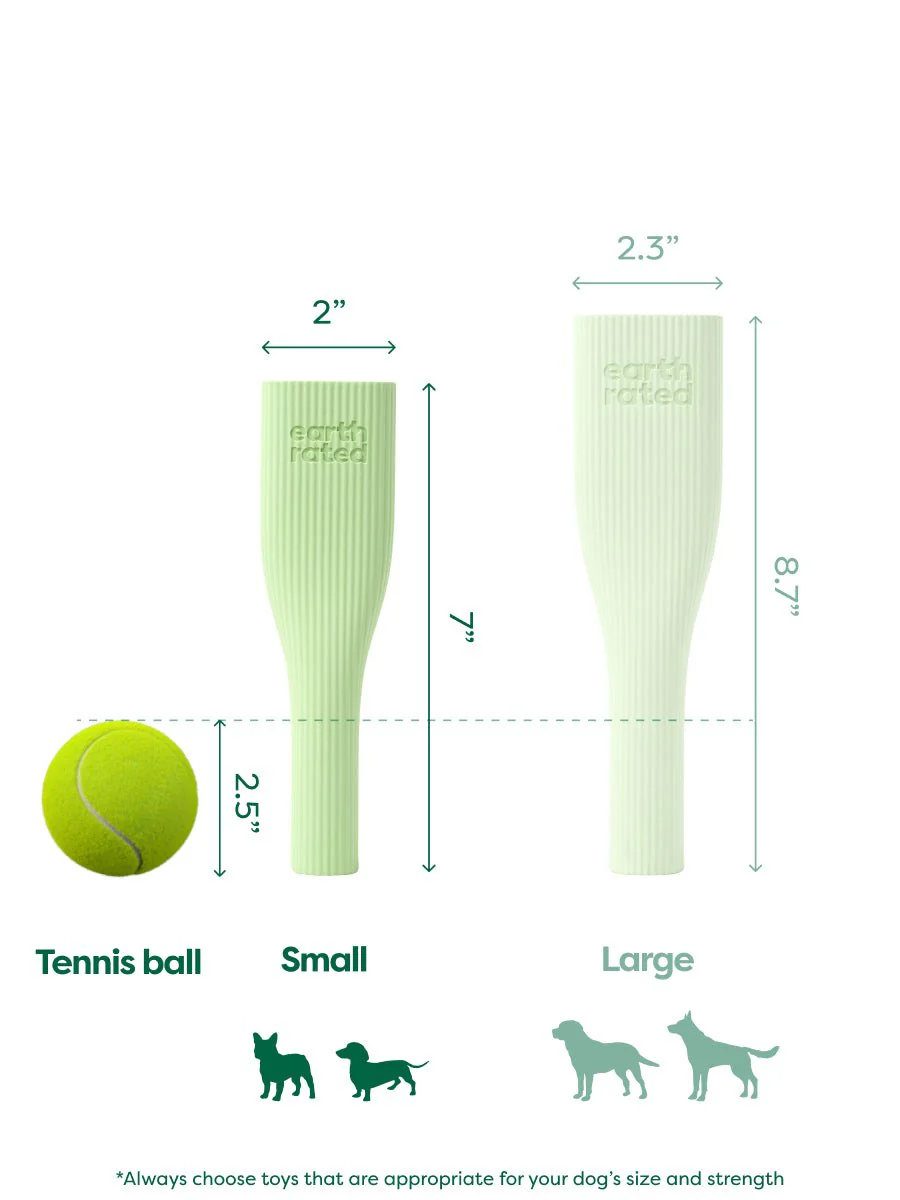 Earth Rated Enrichment Rubber Dog Chew Toy - Image 3