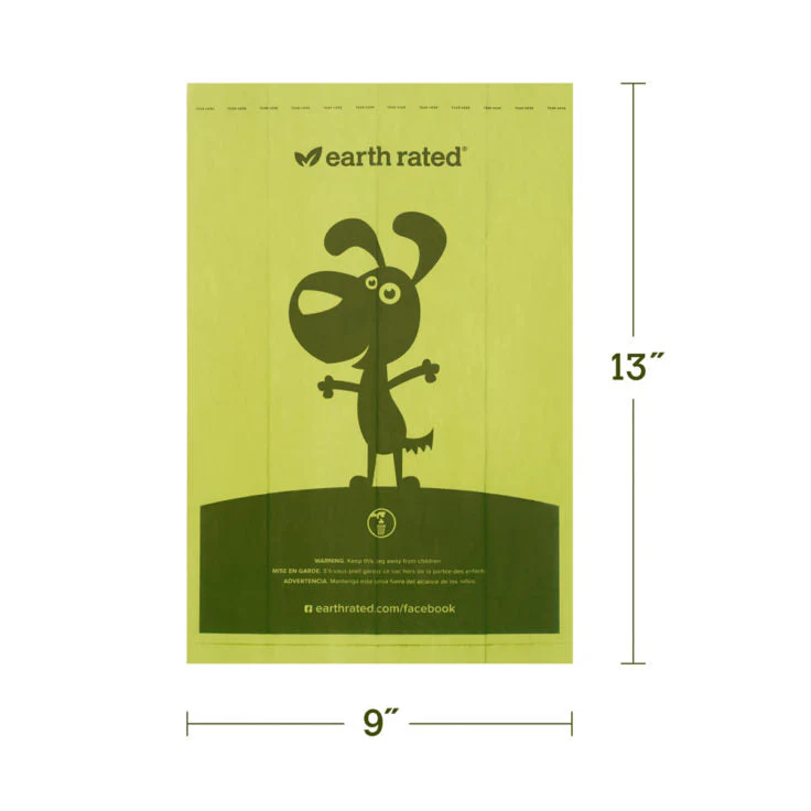 Earth Rated Poop Bags Unscented Refill Rolls - Image 3