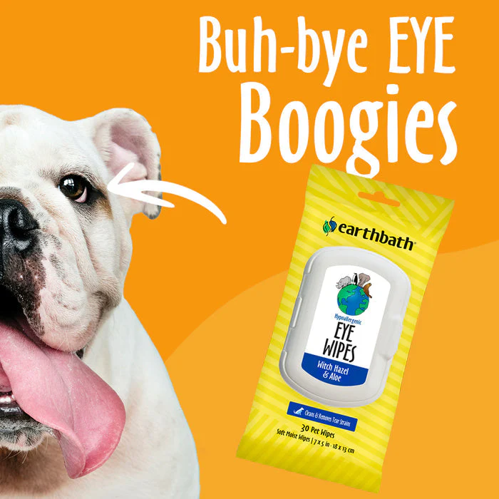 Earthbath Hypoallergenic Eye Wipes with Witch Hazel & Aloe - Image 3