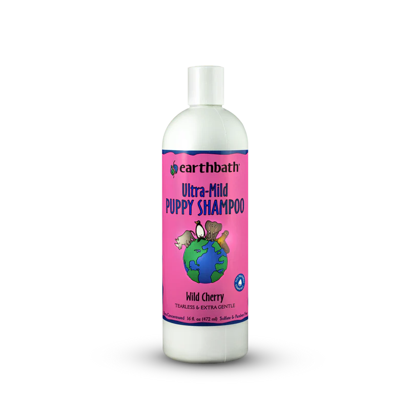 Earthbath Wild Cherry Ultra-Mild Puppy Shampoo