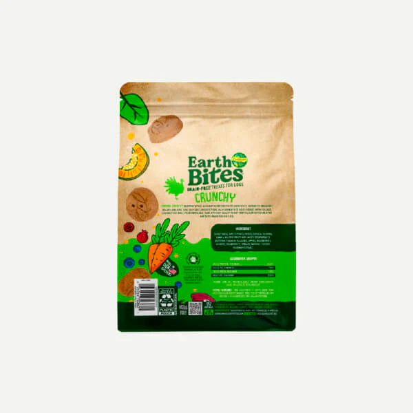 Earthborn Holistic EarthBites Crunchy Turkey Meal Recipe Baked Dog Treats - Image 2