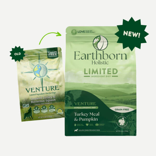 Earthborn Holistic Venture Turkey Meal & Pumpkin Dry Dog Food - Image 2