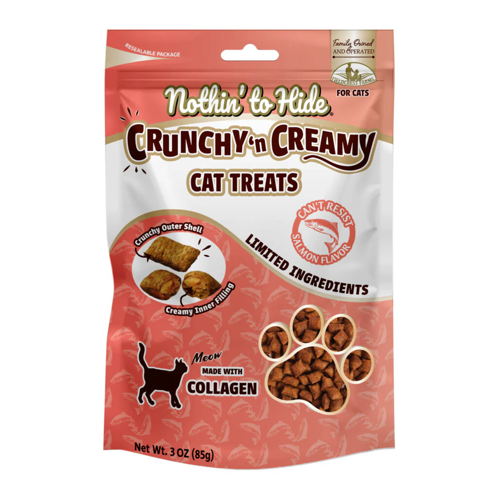 Ethical Pet Nothin To Hide Collagen Cat Salmon 3oz Bag - Image 2