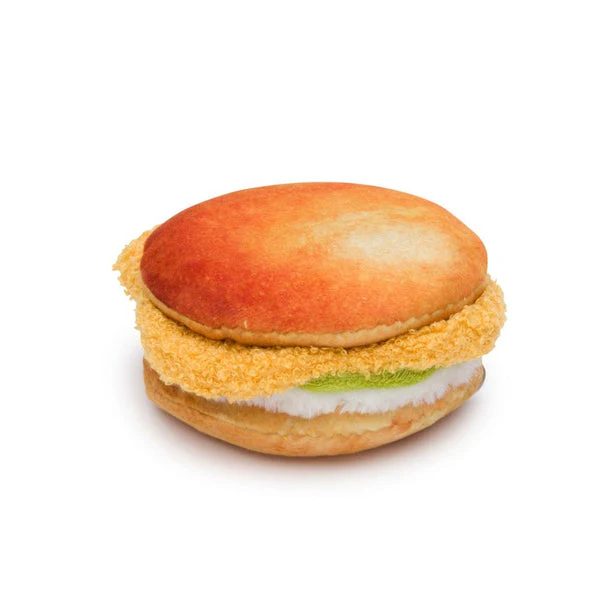 Fab Dog Pupeyes Chicken Sandwich Dog Toy - Image 2