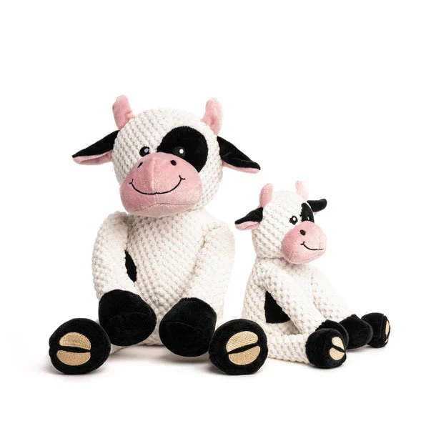 Fabdog Floppy Cow Dog Toy - Image 2