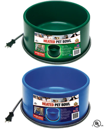 Farm Innovators Plastic Heated Pet Bowls