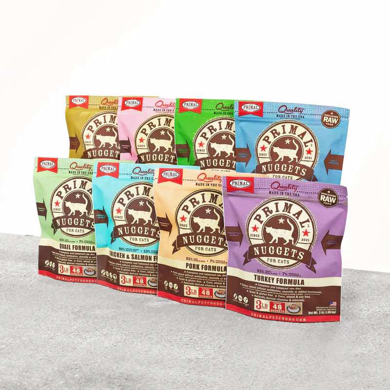 Primal Pet Foods Feline Raw Frozen Nuggets - Image 2