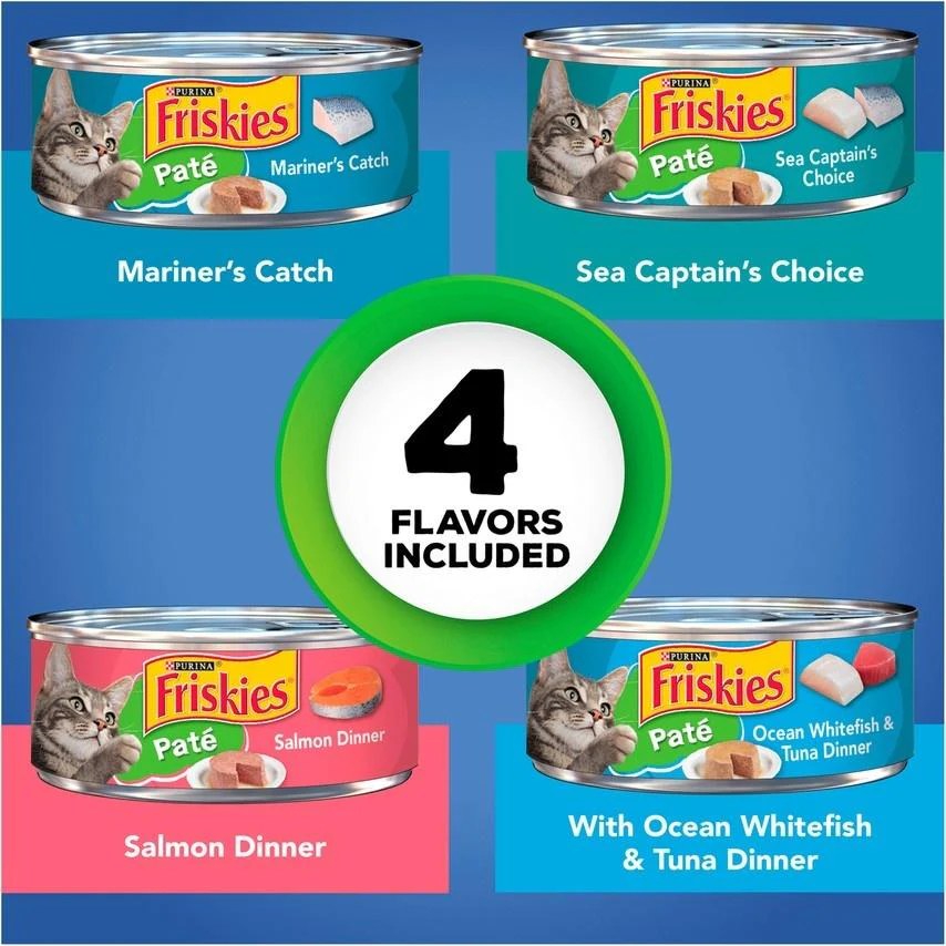 Friskies Seafood Variety Pack Canned Cat Food - Image 7