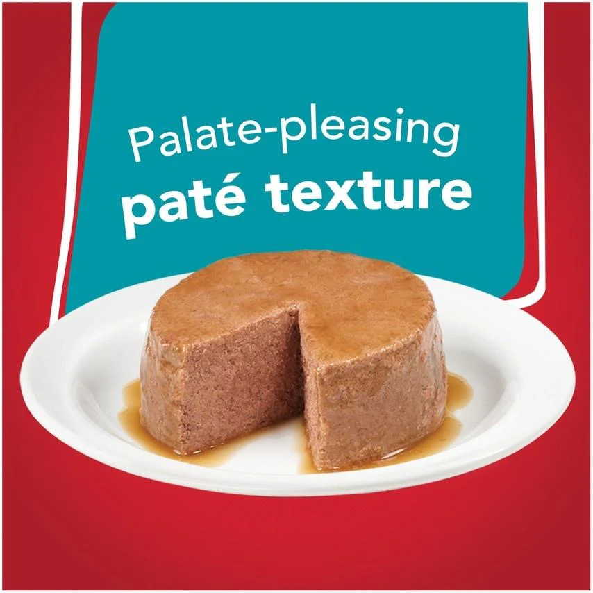 Friskies Tasty Treasures Pate Beef & Liver Dinner Canned Cat Food - Image 2