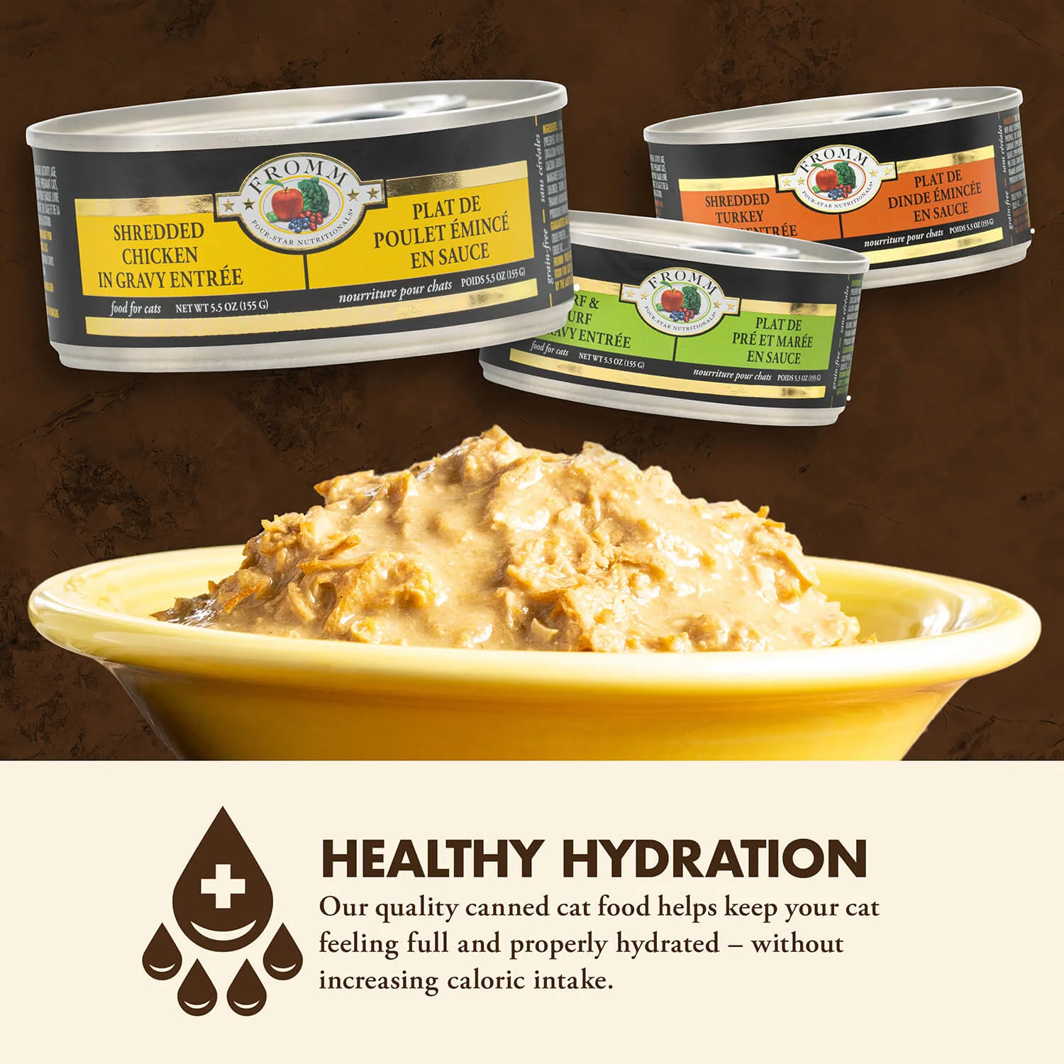 Fromm Four-Star Shredded Chicken in Gravy Entrée Cat Food - Image 5