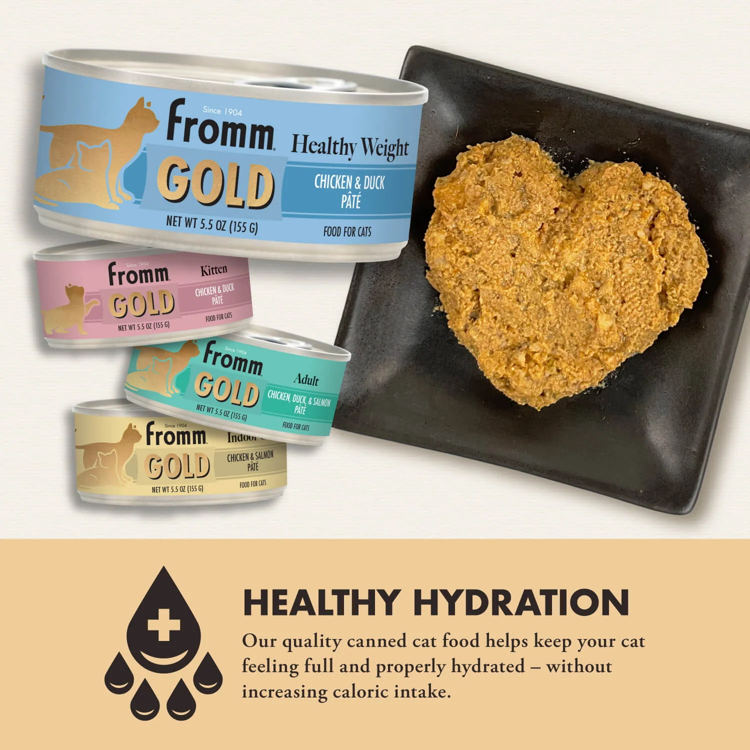 Fromm Gold Healthy Weight Chicken & Duck Pâté Cat Food - Image 2