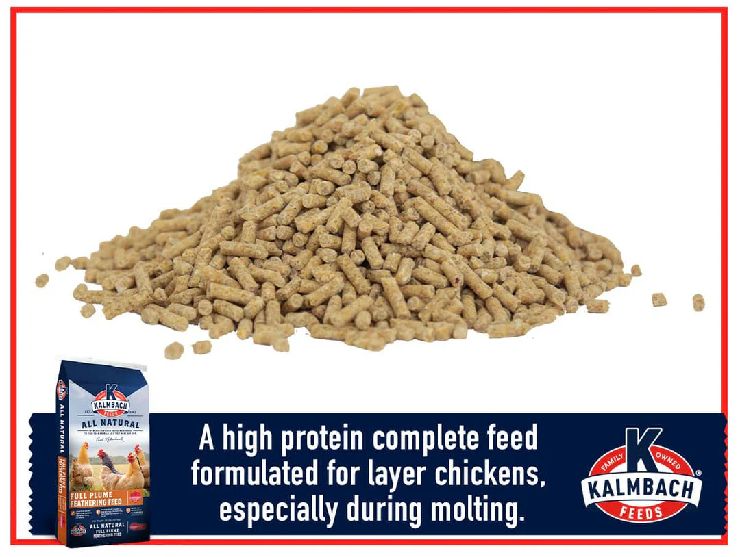 Kalmbach Full Plume Feathering Poultry Feed (Pellet) - Image 3