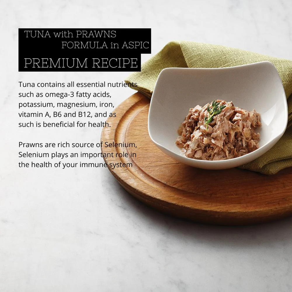 Fussie Cat Premium Tuna with Prawns Formula in Aspic Canned Food - Image 4