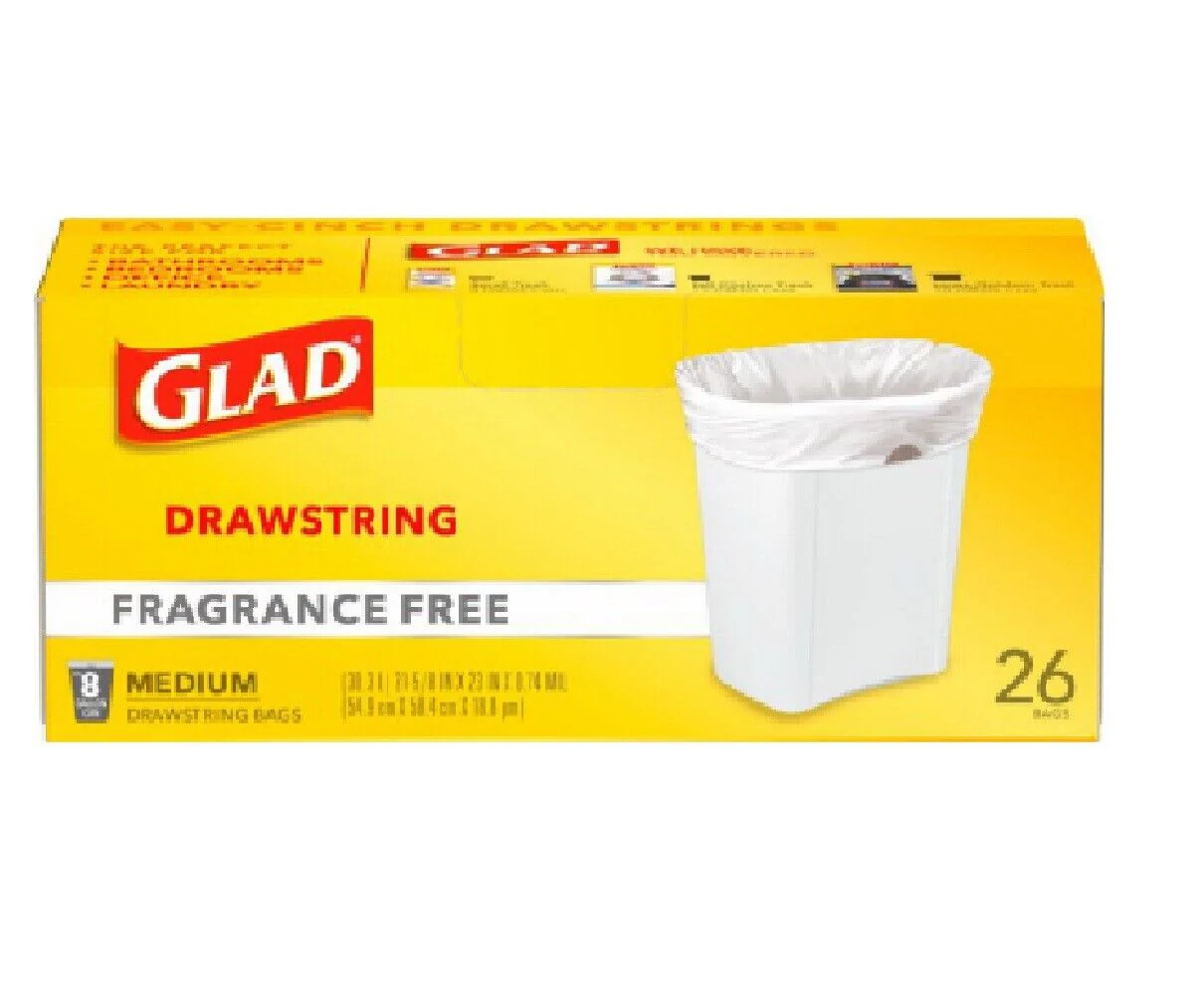 GladĀ® ForceFlex Medium Quick-Tie Trash Bags