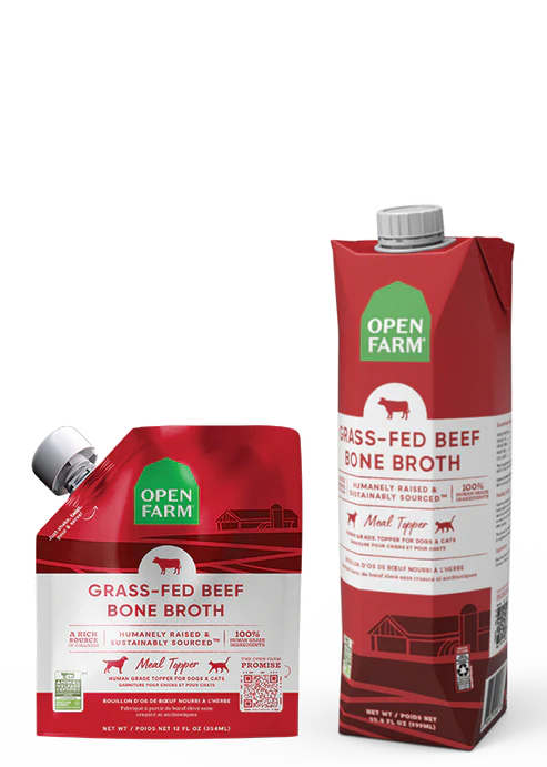 Open Farm Grass-Fed Beef Bone Broth for Dogs & Cats - Image 2