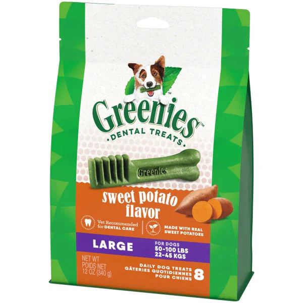 Greenies Sweet Potato Flavored Large Dental Treats - Image 2