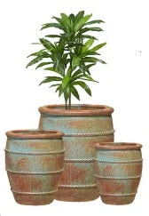 Harbor Gardens Planter Rustic Blue - Image 2