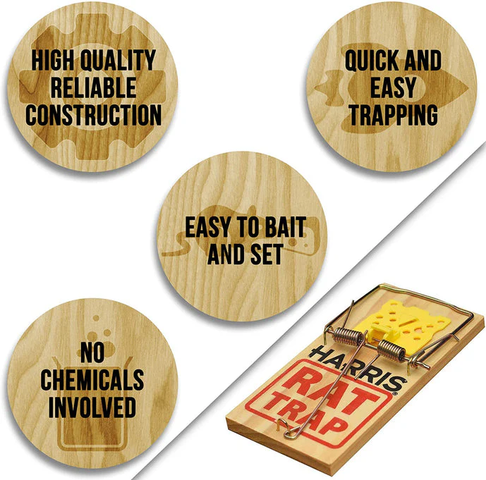 Harris Wooden Rat Trap - Image 2