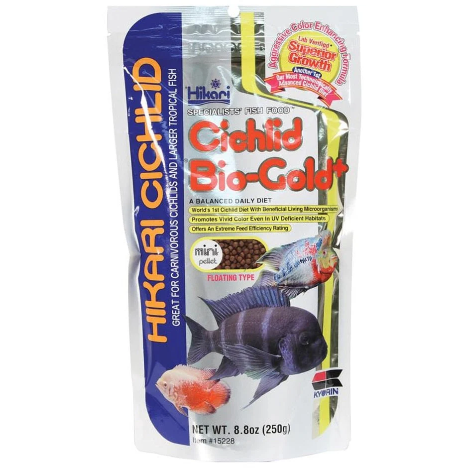 HIKARI CICHLID BIO-GOLD + MINI PELLET