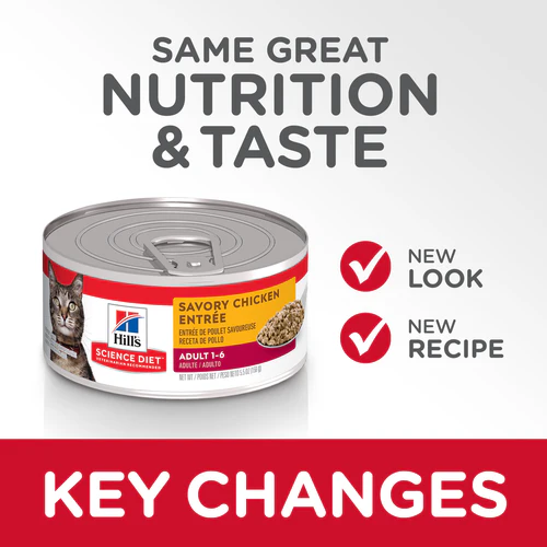 Hill's® Science Diet® Adult Savory Chicken Entrée cat food - Image 5