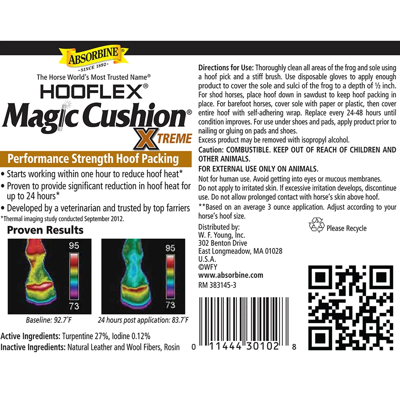 Absorbine Magic Cushion® Xtreme Hoof Packing - Image 3