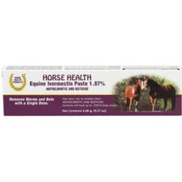 Horse Ivermectin Dewormer, 6.08-gm.