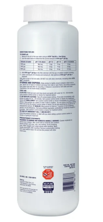 HTH pH Up: Spa pH Increaser - Image 2