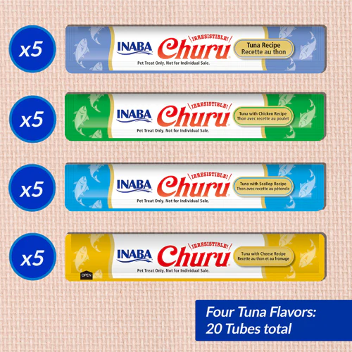Inaba Churu 20 ct Tuna Variety Box - Image 3