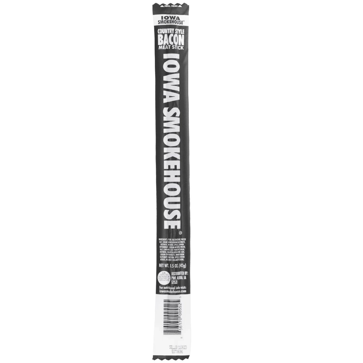 Iowa Smokehouse Country Style Meat Sticks Bacon - Image 2