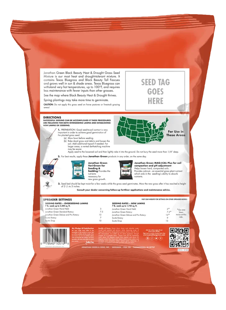 Jonathan Green Black Beauty® Heat and Drought Resistant Grass Seed - Image 2