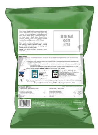 Jonathan Green Black Beauty® Shady Nooks Grass Seed - Image 2