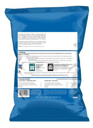 Jonathan Green Black Beauty® Sun & Shade Grass Seed - Image 2