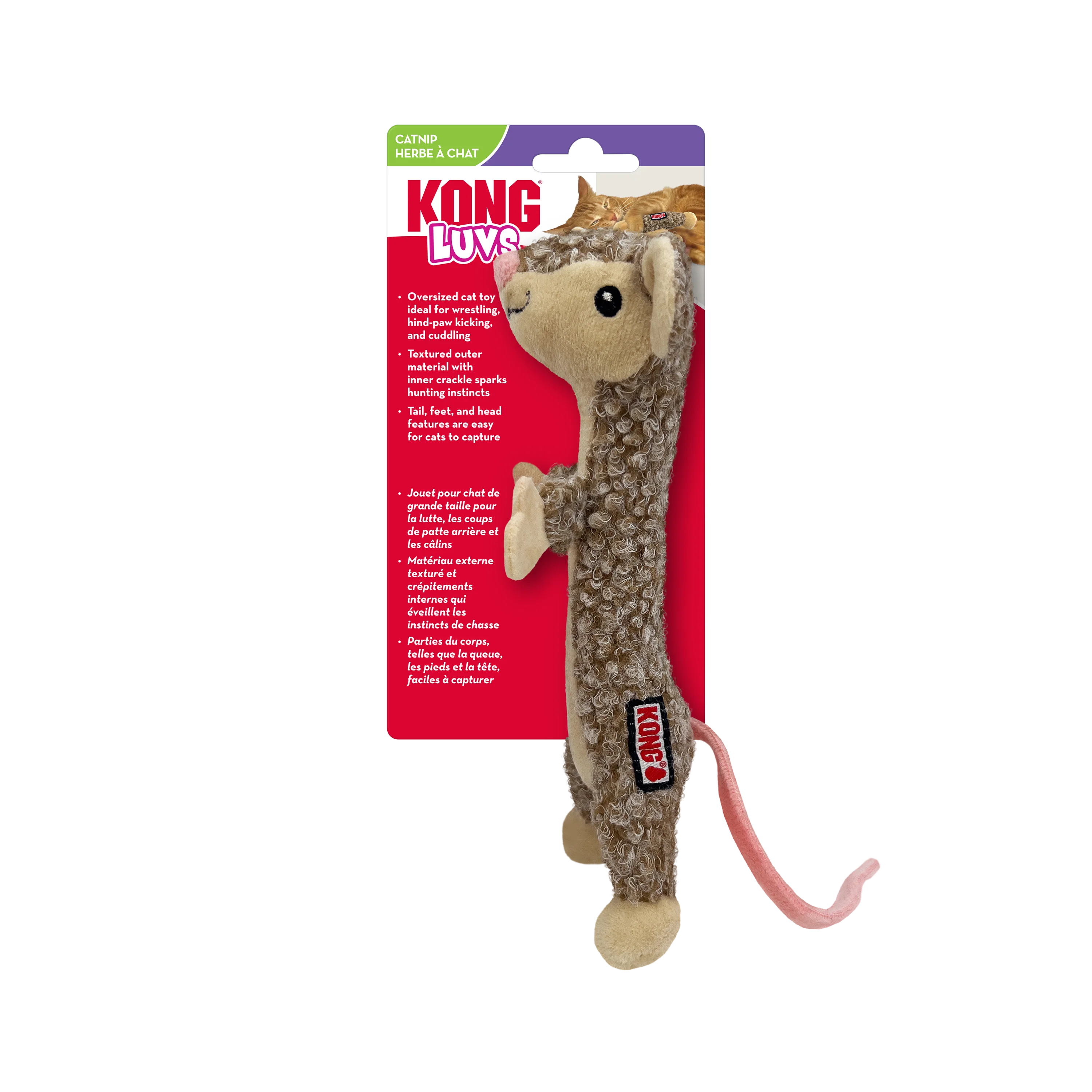 KONG Cat Luvs Mouse Cat Toy - Image 3