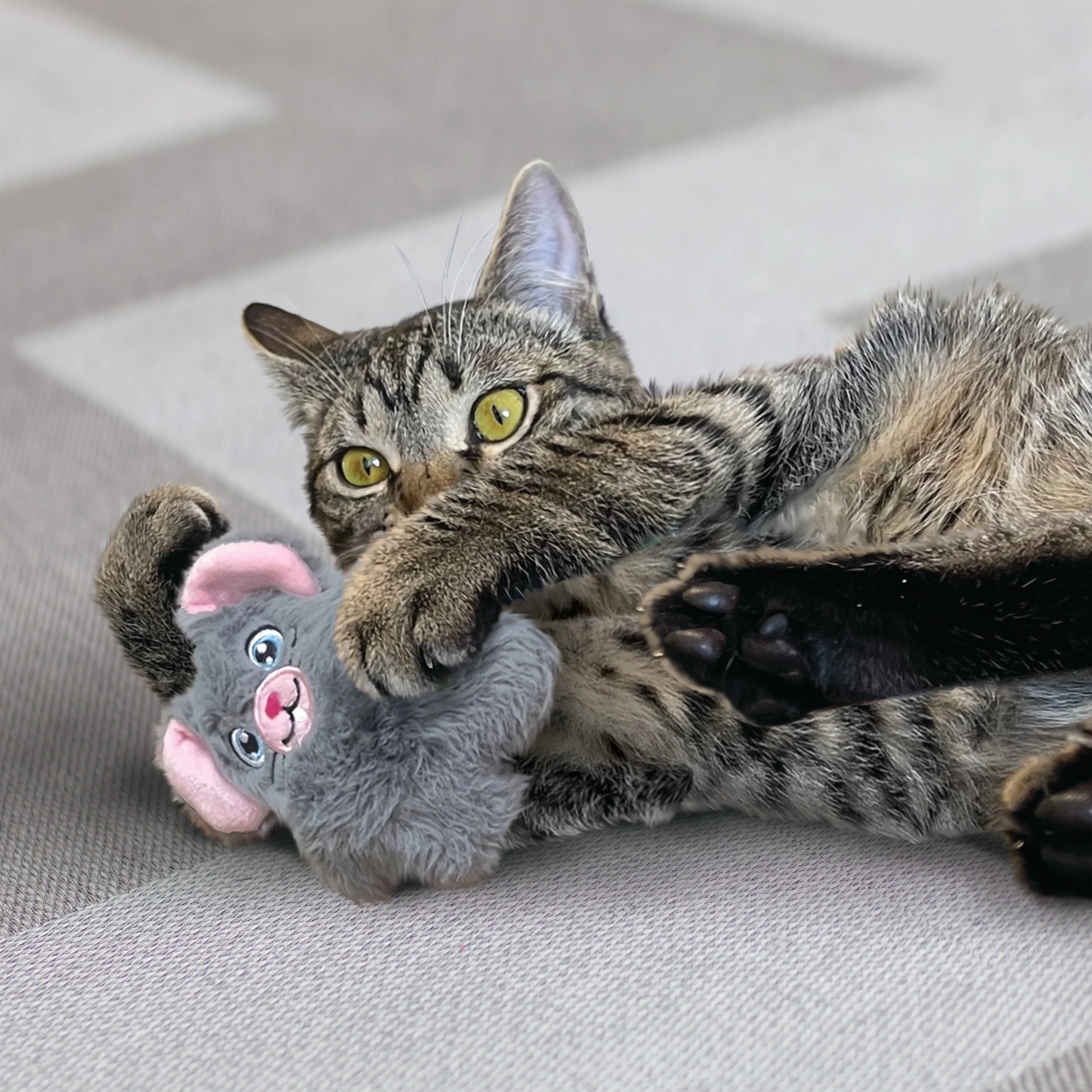 KONG Cat Snuzzles Mouse Cat Toy - Image 2