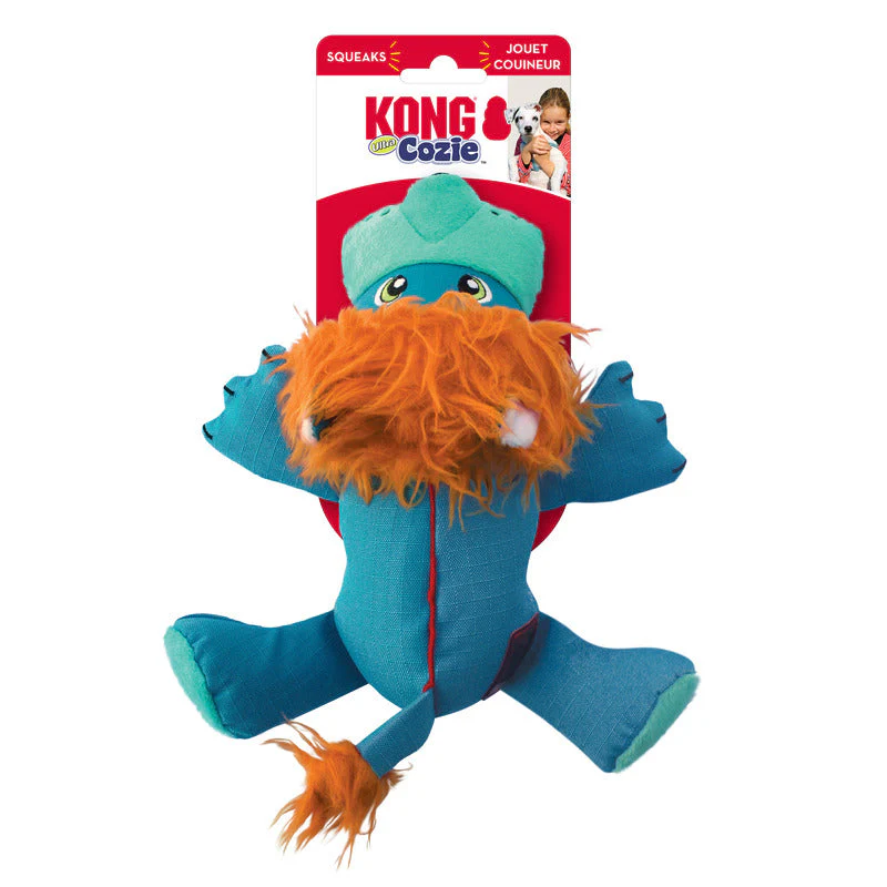 KONG Cozie Ultra Lion Dog Toy - Image 3