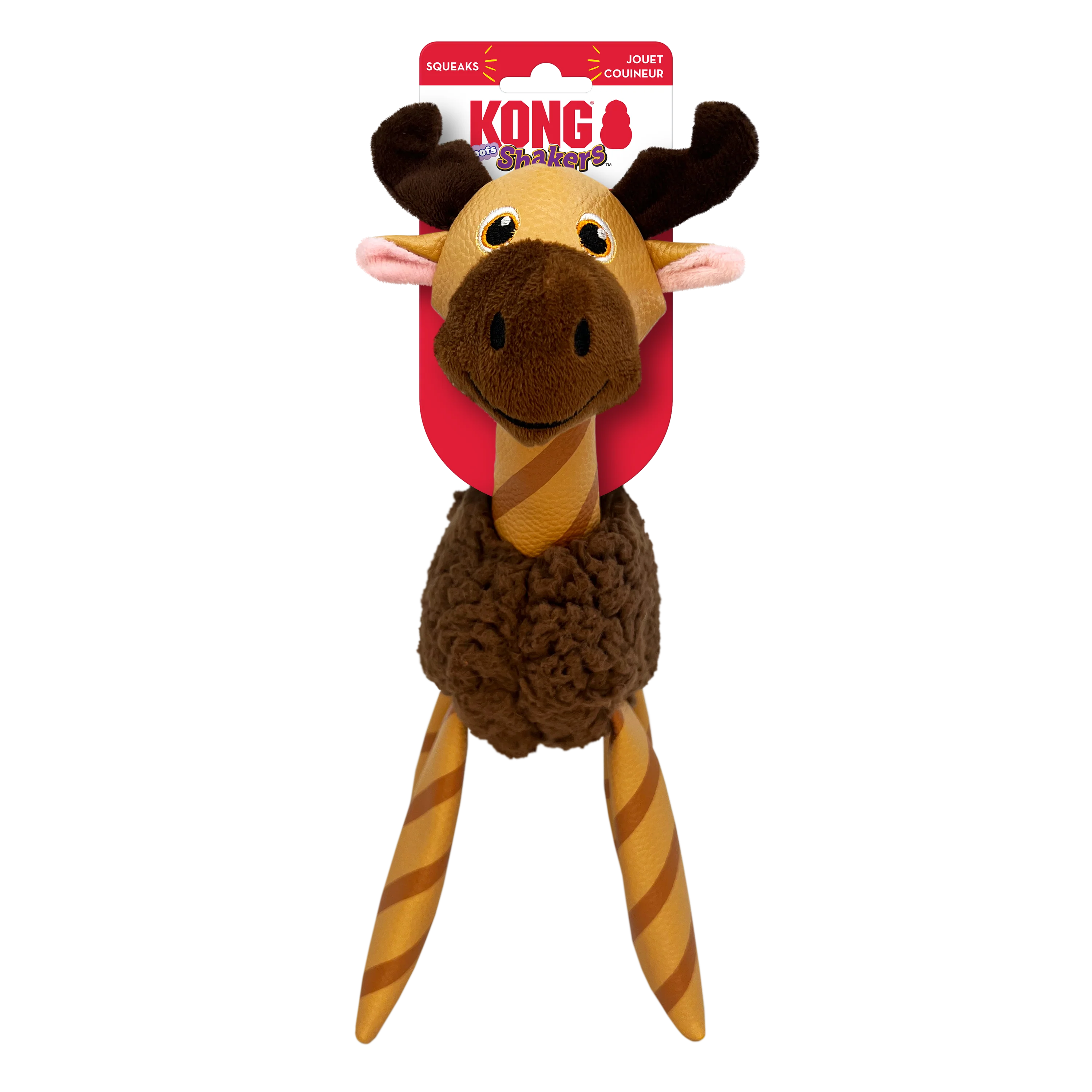 KONG Floofs Shakers Moose Dog Toy - Image 2