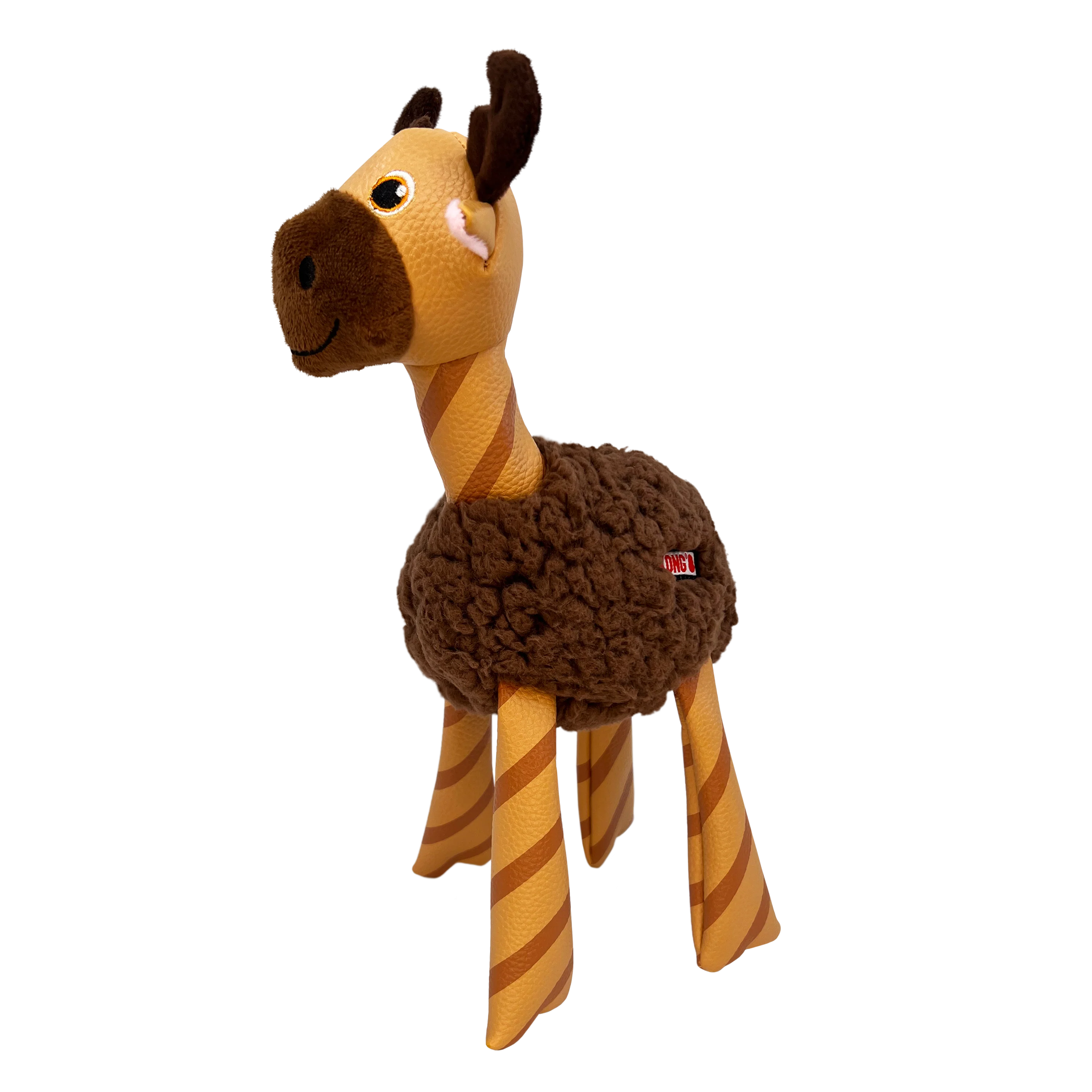 KONG Floofs Shakers Moose Dog Toy - Image 4