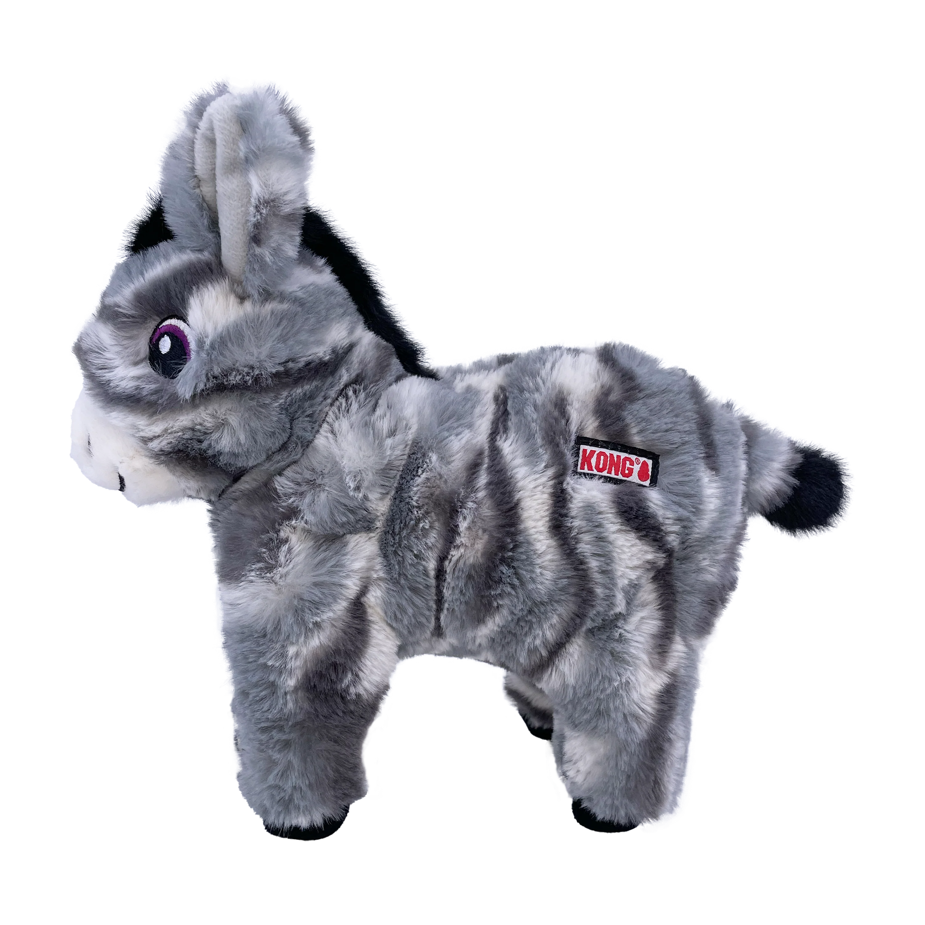 KONG Low Stuff Stripes Donkey