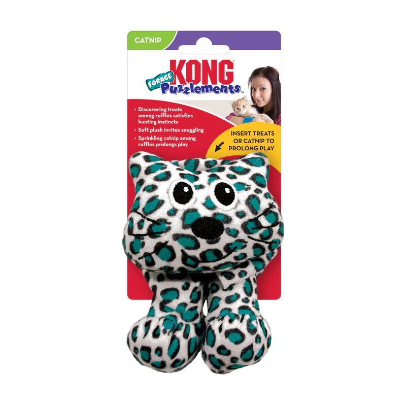 KONG Puzzlements Forage Kitty Cat Toy - Image 3