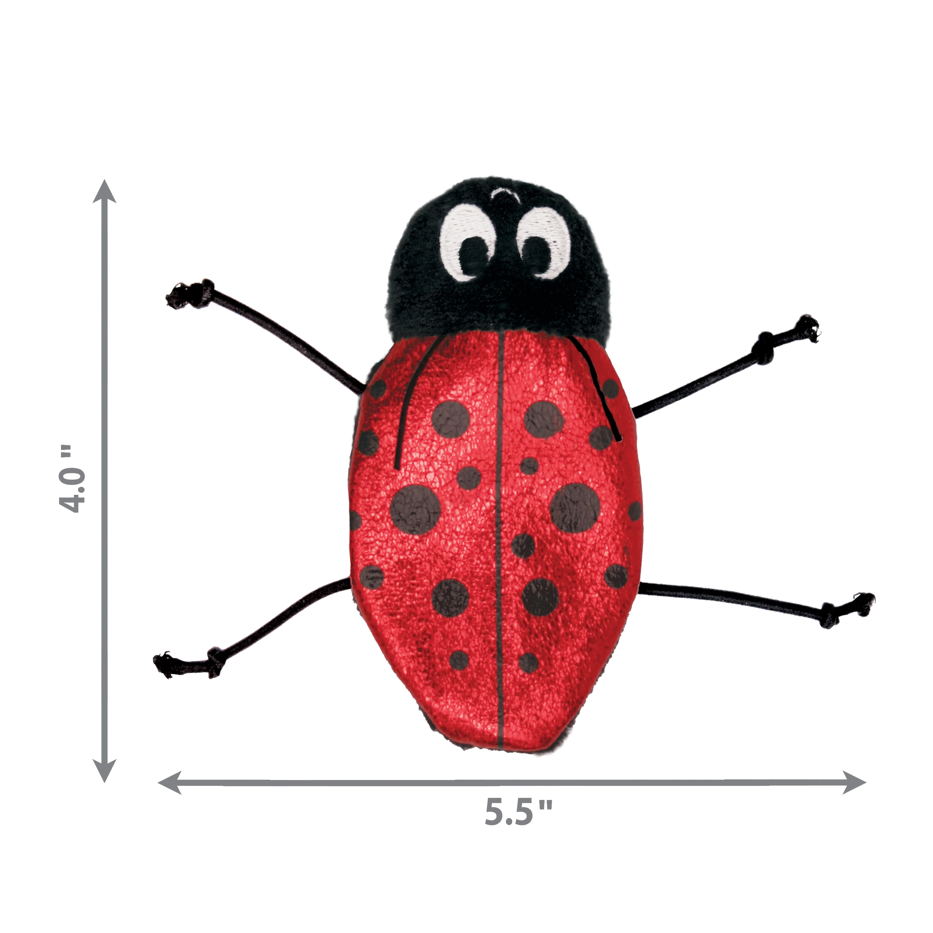 Kong Refillables Ladybug Cat Toy - Image 3