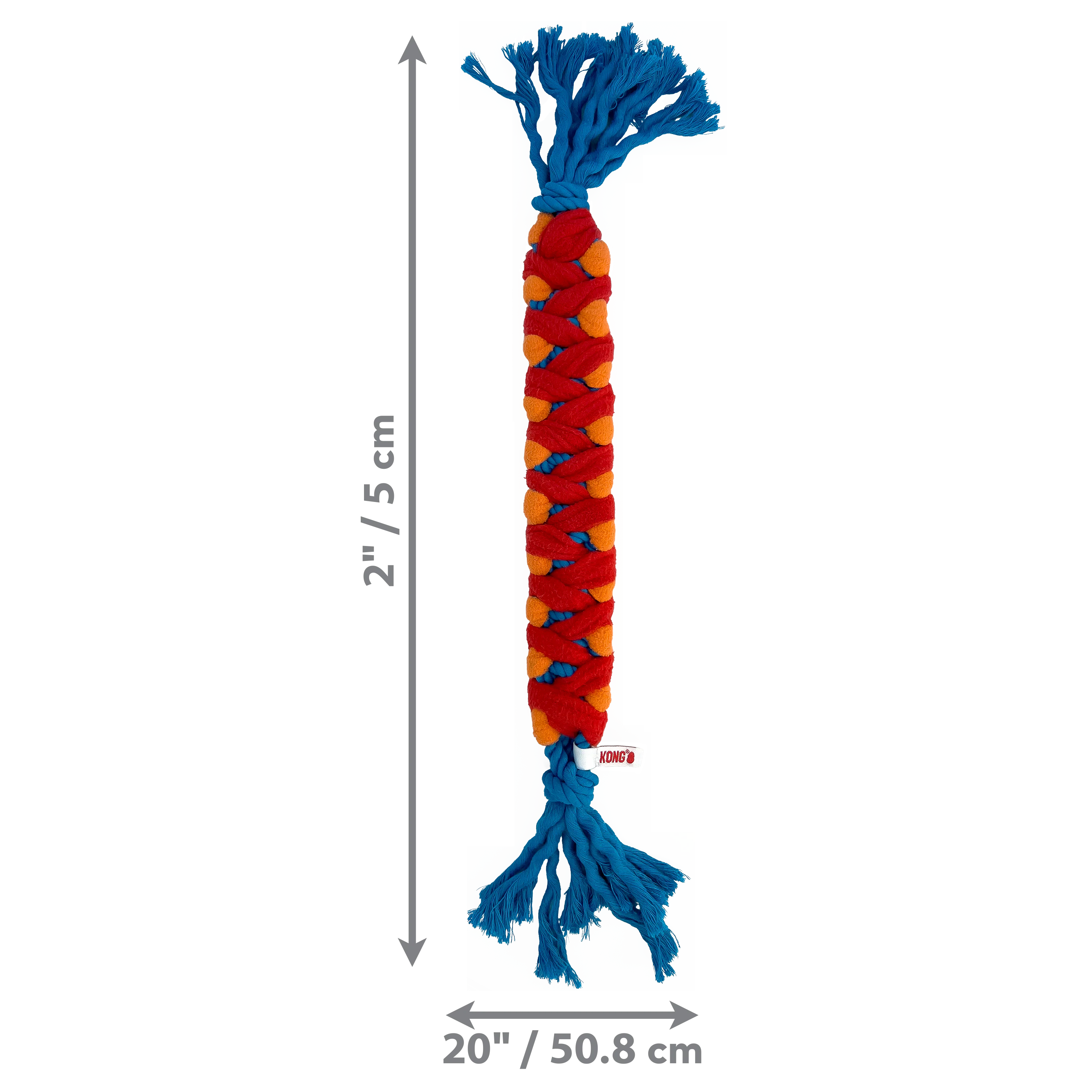 KONG Rope Rally Stick Dog Toy - Image 4