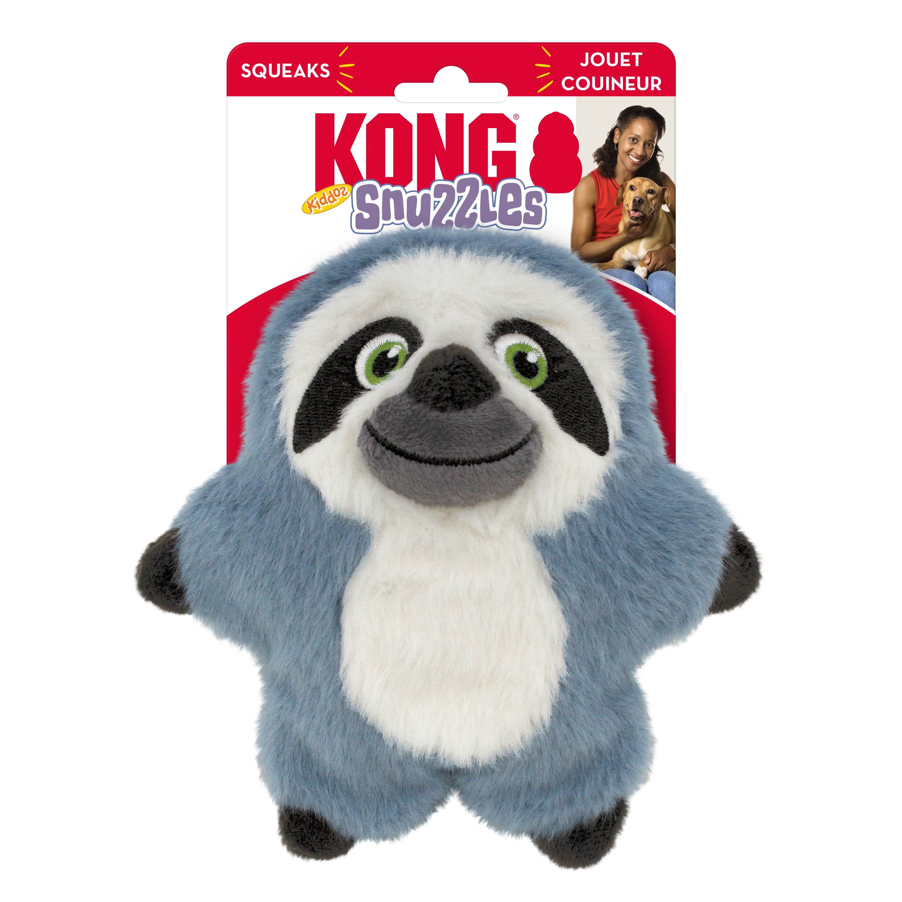 KONG Snuzzles Sloth - Image 3